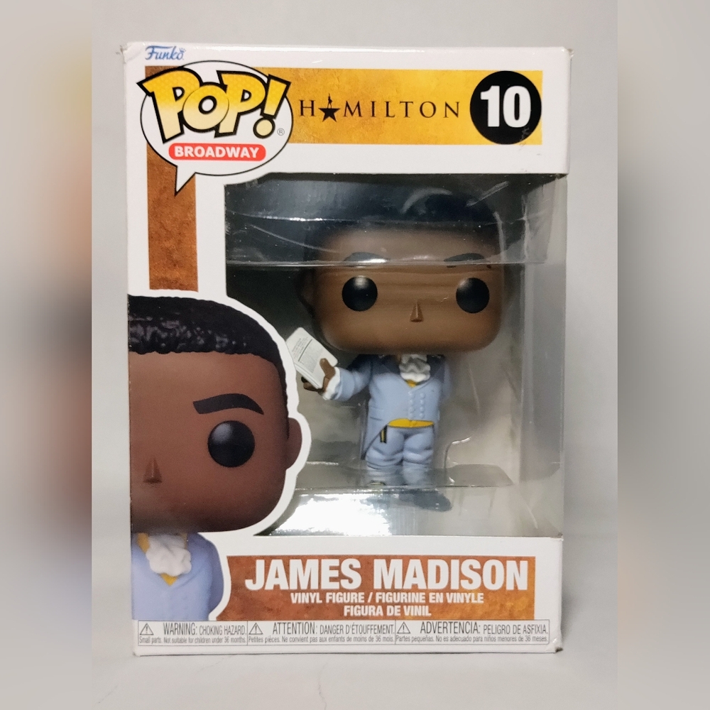 Broadway Funko Pop's Thomas Jefferson, James Madison, Eliza Hamilton, Aaron Burr - Picture 7 of 12